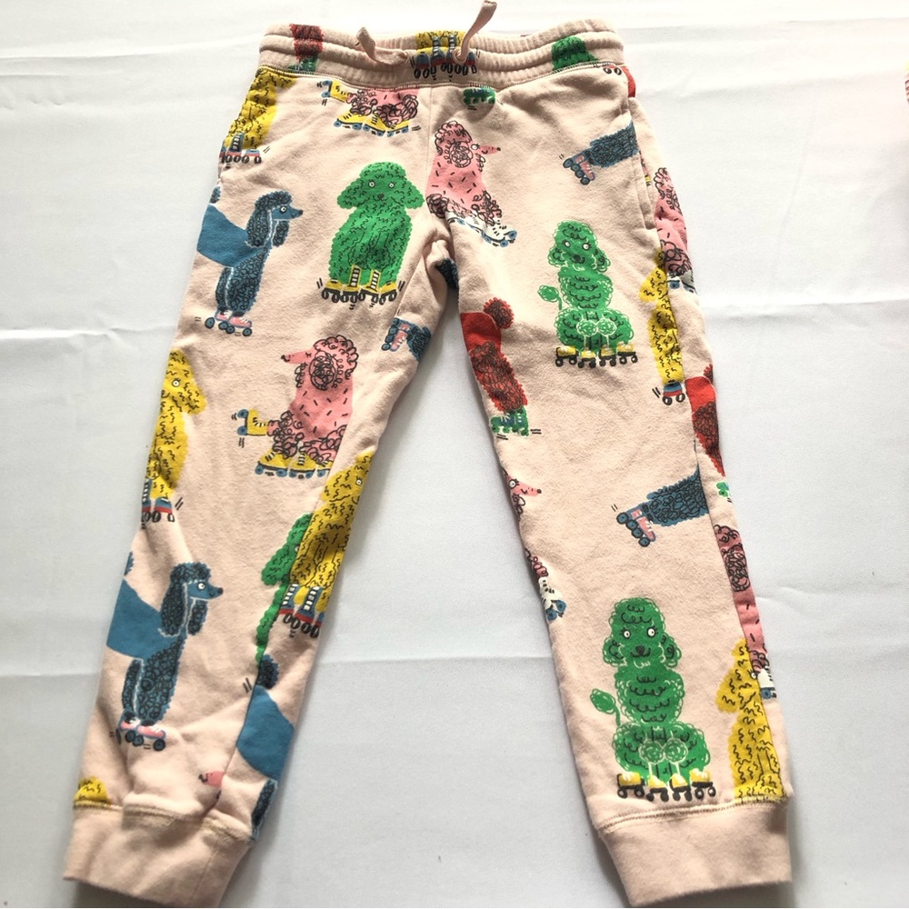 Stella McCartney Pink Doodle Poodle Joggers/Sweatpants Size 6Y